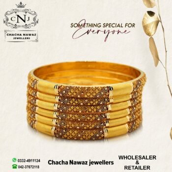 Gold Bangle Design 039