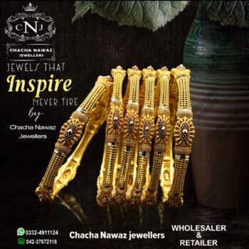 Gold Bangle Design 060