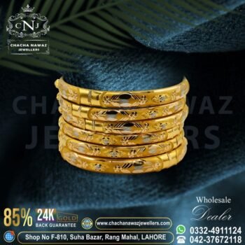 Gold Bangles Design 003