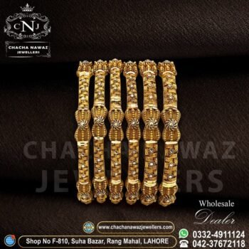Gold Bangles Design 008