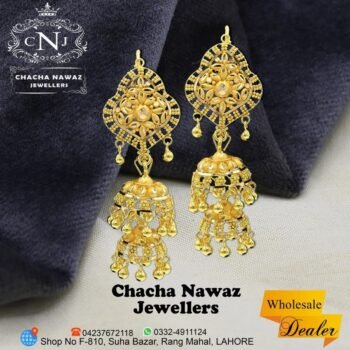 Gold Earring Design 009