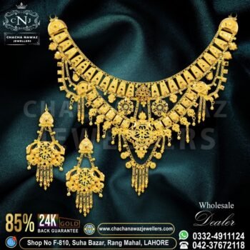 Gold Necklace Design 004