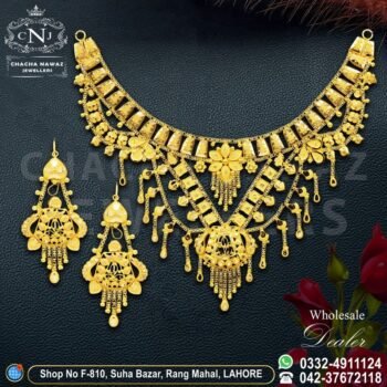 Gold Necklace Design 005