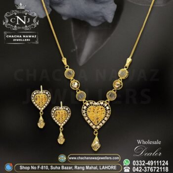 Gold Necklace Design 011