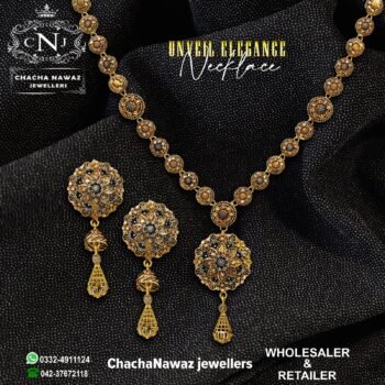 Gold Necklace Design 060