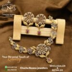 Gold Necklace Design 064
