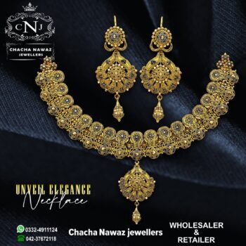 Gold Necklace Design 073