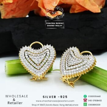 Silver Earring Design 002