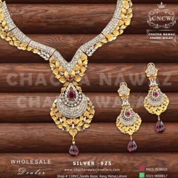 Silver Necklace Design 001