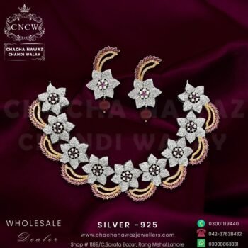 Silver Necklace Design 003