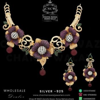 Silver Necklace Design 009