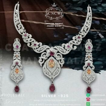 Silver Necklace Design 012