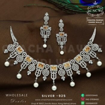 Silver Necklace Design 013