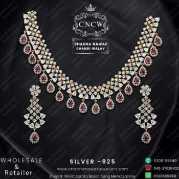 Silver Necklace Design 032