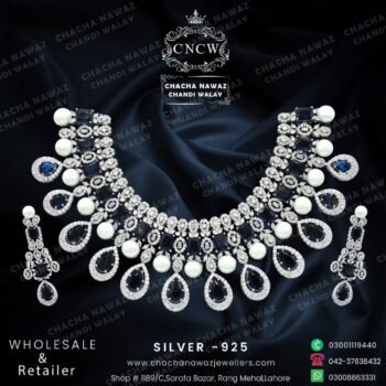 Silver Necklace Design 034