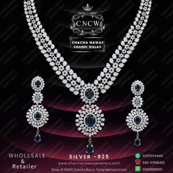 Silver Necklace Design 036