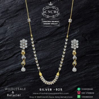 Silver Necklace Design 037