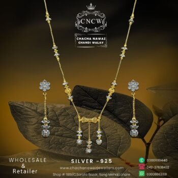 Silver Necklace Design 038