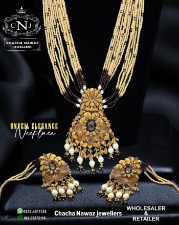 Gold Mala Set Design