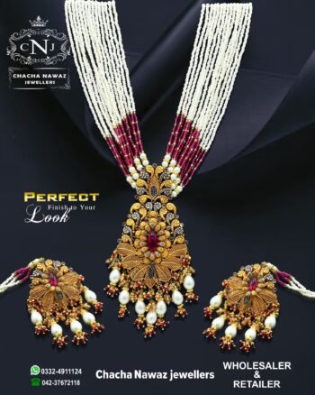 Gold Mala Set Design